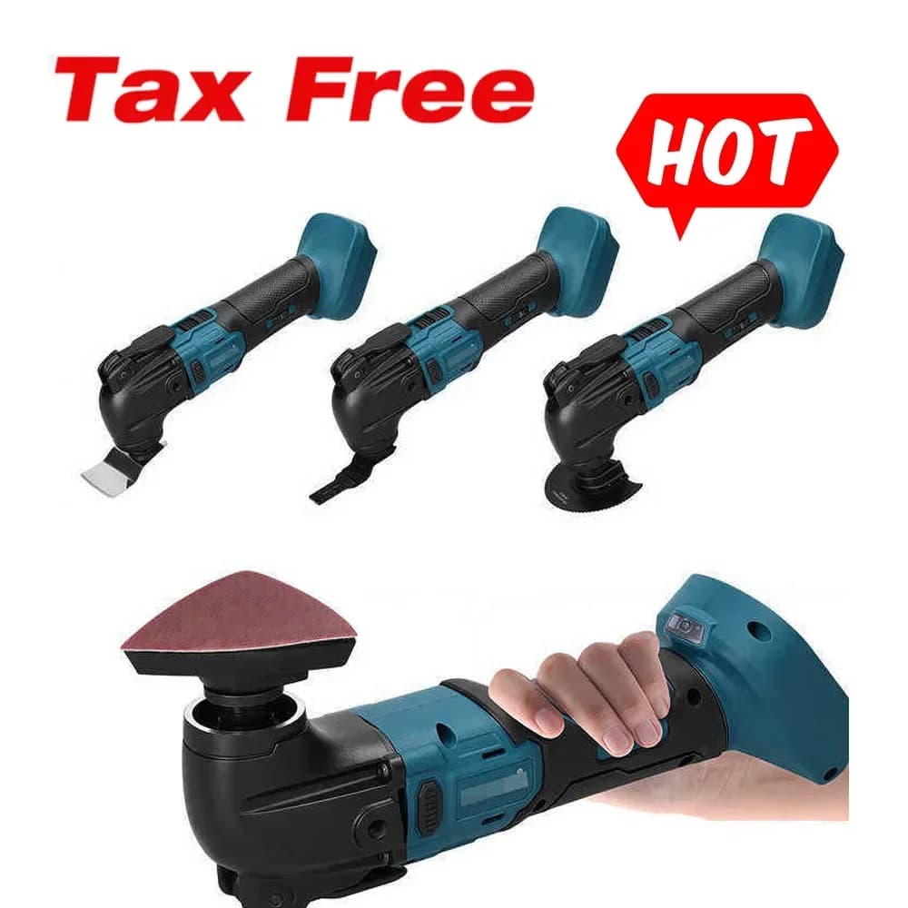 For MAKITA Quick release Oscillating Tool Brushless Multi Functional Tool Renovator Electric trimmer Compatible For MAKITA Battery