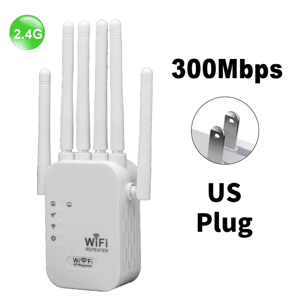 1200Mbps WiFi Repeater Dual Band 2.4G 5G Wireless Signal Extender Wifi Amplifier Router Long Range Wi-Fi Booster For Office Home