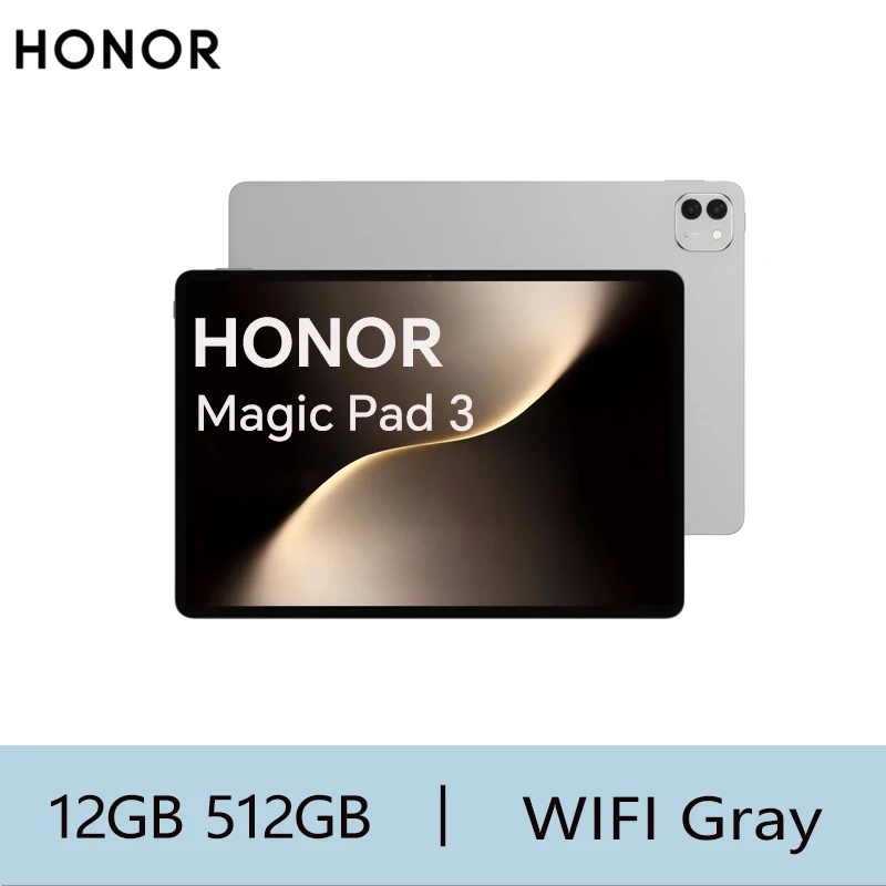 HONOR Magic Pad 3 Tablet EU  Version Snapdragon 8s Gen 3 13.3'' 3K LCD 165Hz Display Pad Snapdragon 8s Gen 3 12450mAh Battery Android 15