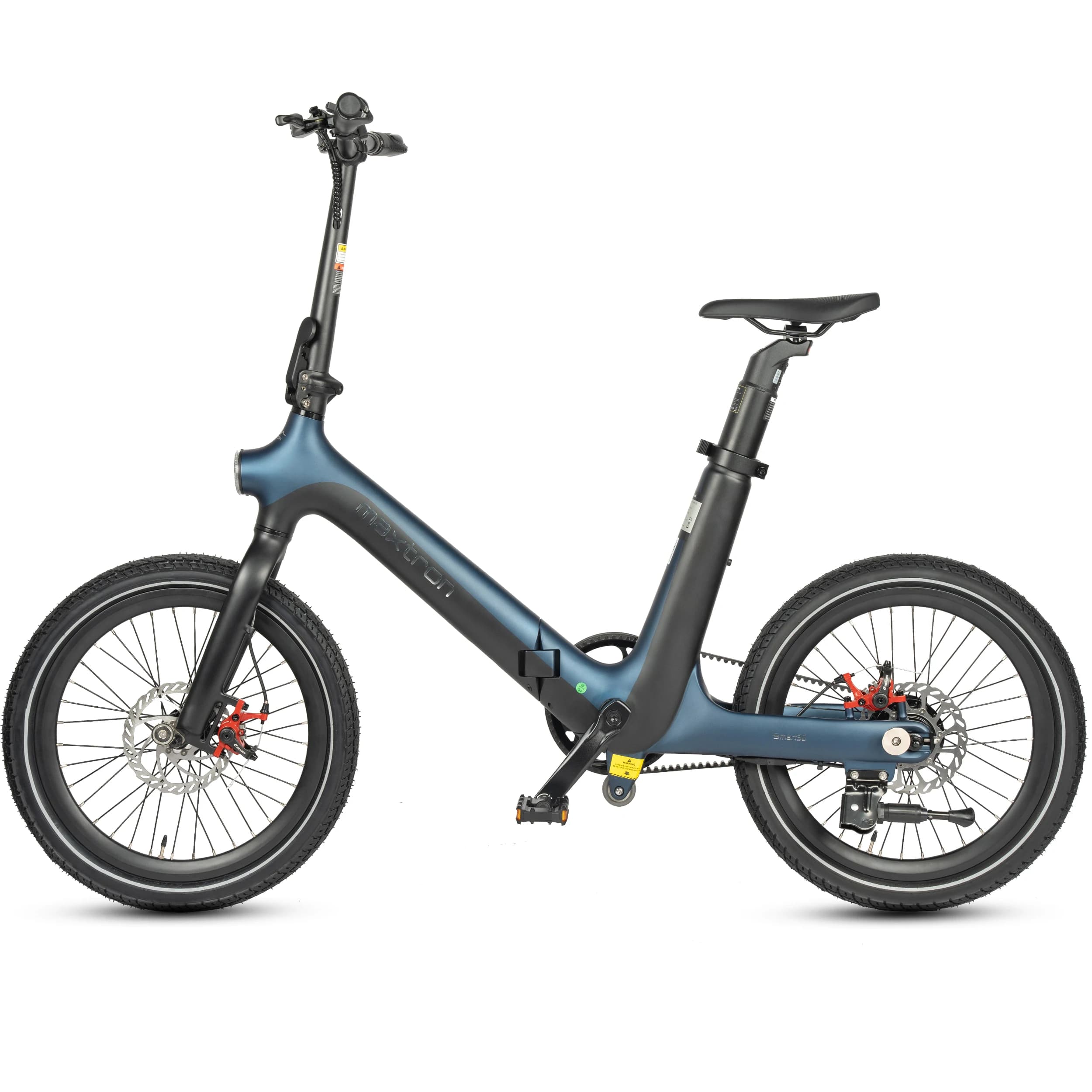 Maxtron Smart30 Folding Electric Bike, 250W, 36V 9.6Ah, 20' X 2.125' Tires, 25 Km/h Top Speed, Aluminum Alloy Front Fork, 60 Km Range