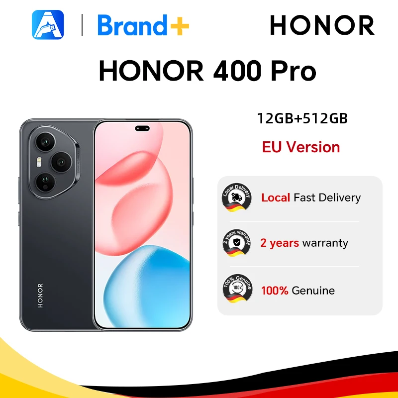 Global Version HONOR 400 Pro smartphones 5g android 15 Snapdragon 8 Gen 3 6.7 inches AMOLED Display 200MP AI Camera