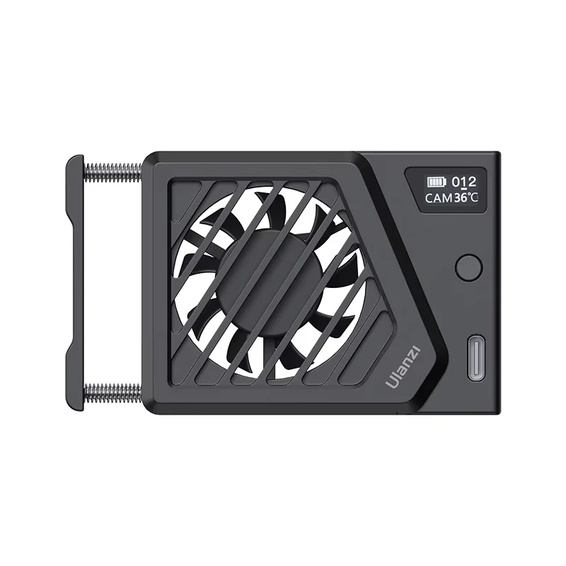 Ulanzi CA25 Camera Cooling System New Version Heat Sink Cooling Fan for Sony Canon FUJIFILM Nikon ZV-E1 FX30 A7M4 R8 R7 R6 XT4