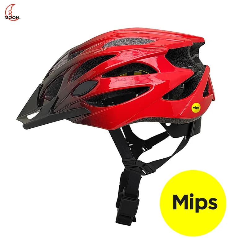 Moon Mips-Lightweight Mountain Cycling Helmet for Adult and Youth, Road Bike, Impact Protection, Recreational Bike Helmet