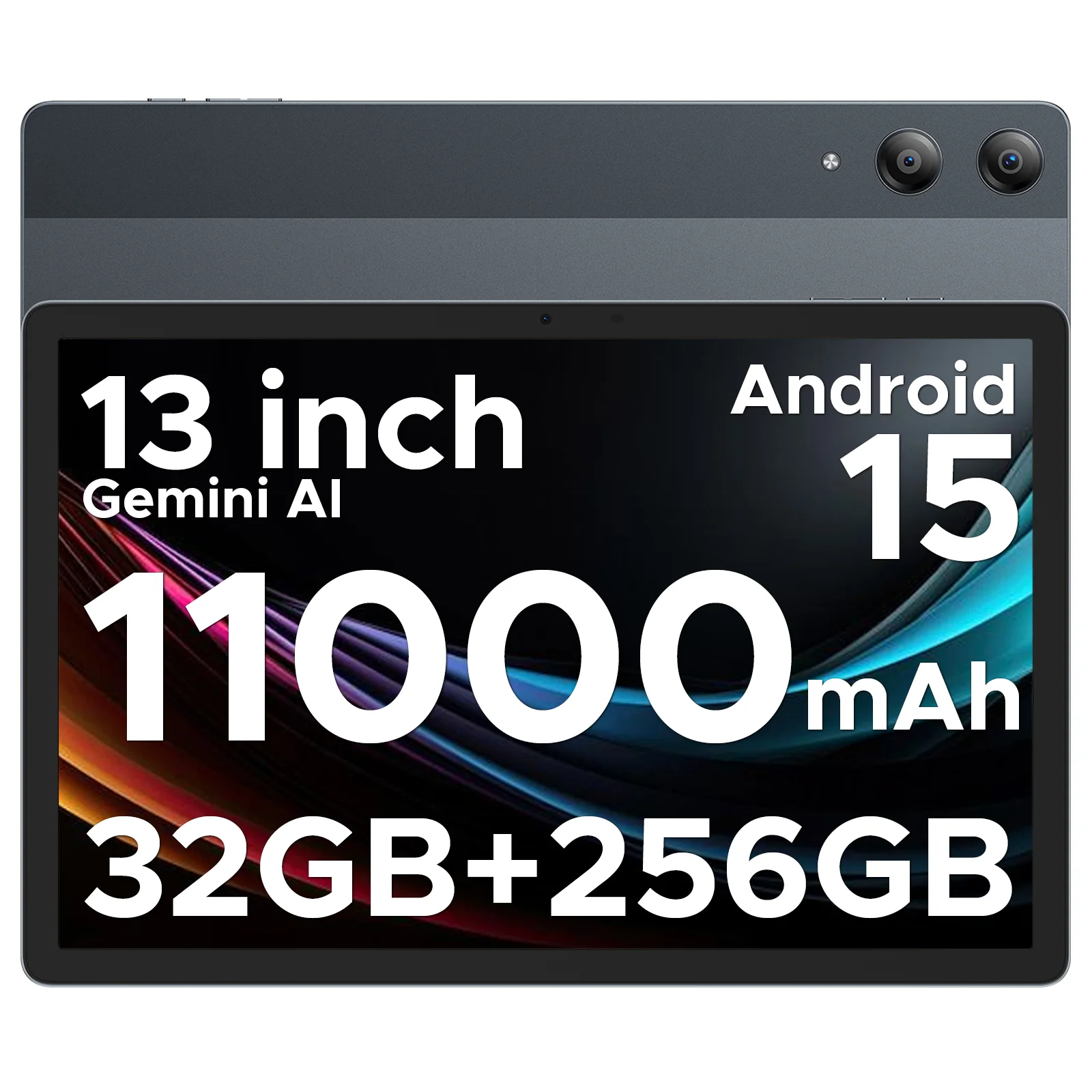 DOOGEE Tab E3 Pro Tablet 32GB+256GB Android 15 Gemini AI 13'' Display 7.9mm Ultra-thin Helio G100 11000mAh Battery Smart Pad