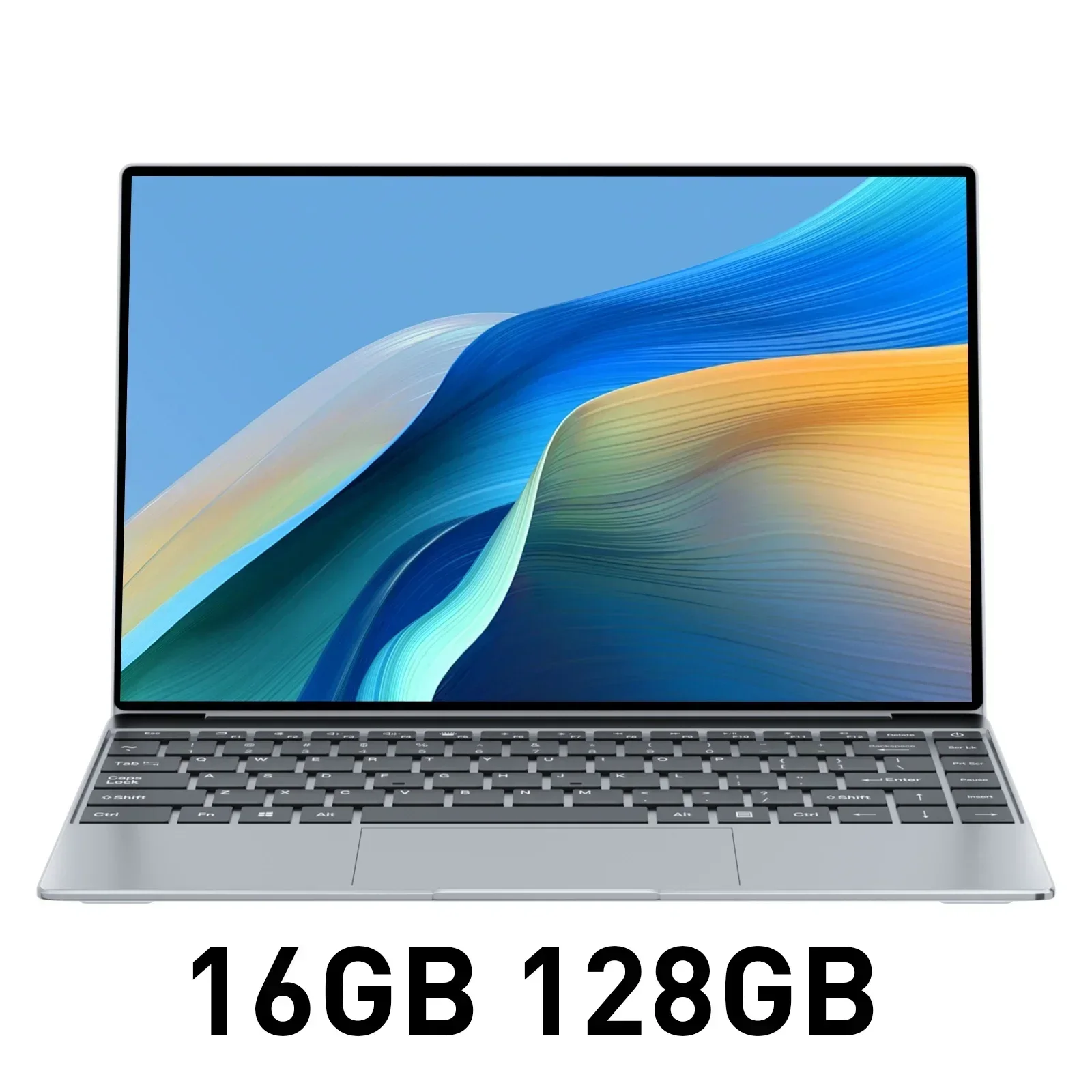 2025 Laptop Windows 11 Pro 14.1" 16GB RAM 2TB SSD Ultra Intel N3700 Notebook Gamer 1920*1080 Display Office Study Computer PC