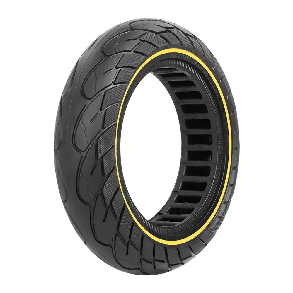 10 Inch Explosion-Proof Hollow Honeycomb Tires - 10X2.5 (60/70-6.5) Tubeless Solid Tyres for Ninebot Max G30 Electric Scooter