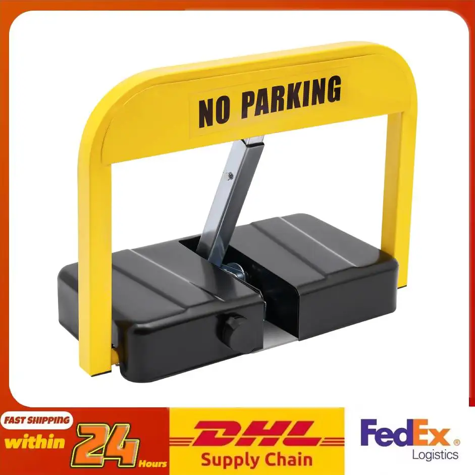 Heavy Duty Electronic Parking Lock 3T Pressure Resistance IP67 Waterproof Remote Control Parking Barrier Bollard Private Secure