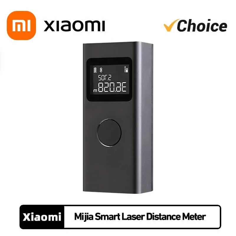 Mijia Smart Laser Rangefinder Real Time Distance Meter LCD Display Laser Range Finder Tape Measure Work with Mijia APP