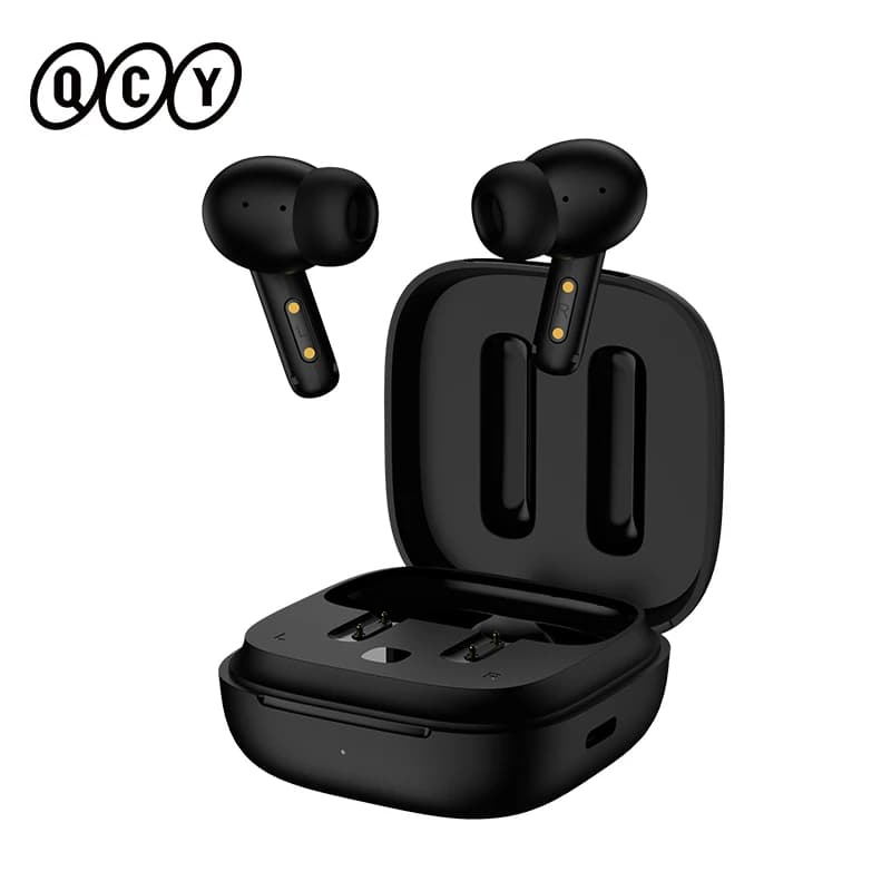 QCY T13 Wireless Smart Headphone BT5.1 TWS Earphone 4 Mic ENC HD Call Headset Touch Control Earbuds Long Standby 40H