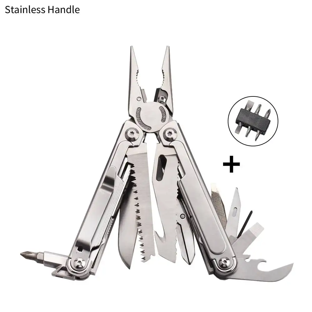 Daicamping DL7 Titanium G10 Stainless Handle Outdoor Camping Folding EDC Multi Tools Pliers Hand Tools Set Multi-tools Kit