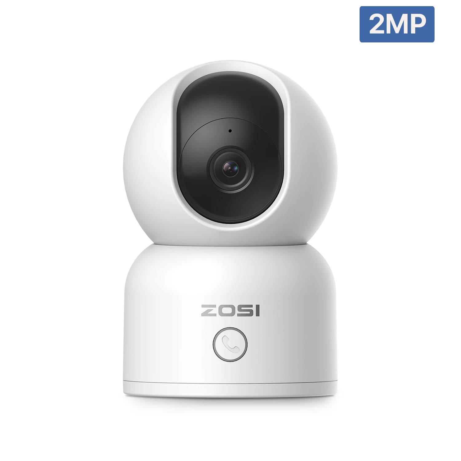 ZOSI Indoor Pan/Tilt Smart Security Camera C518 2MP 3MP 8MP 360° Baby Pet Monitor 2.4G/5G Dual-Band WiFi Home Surveillance Cam