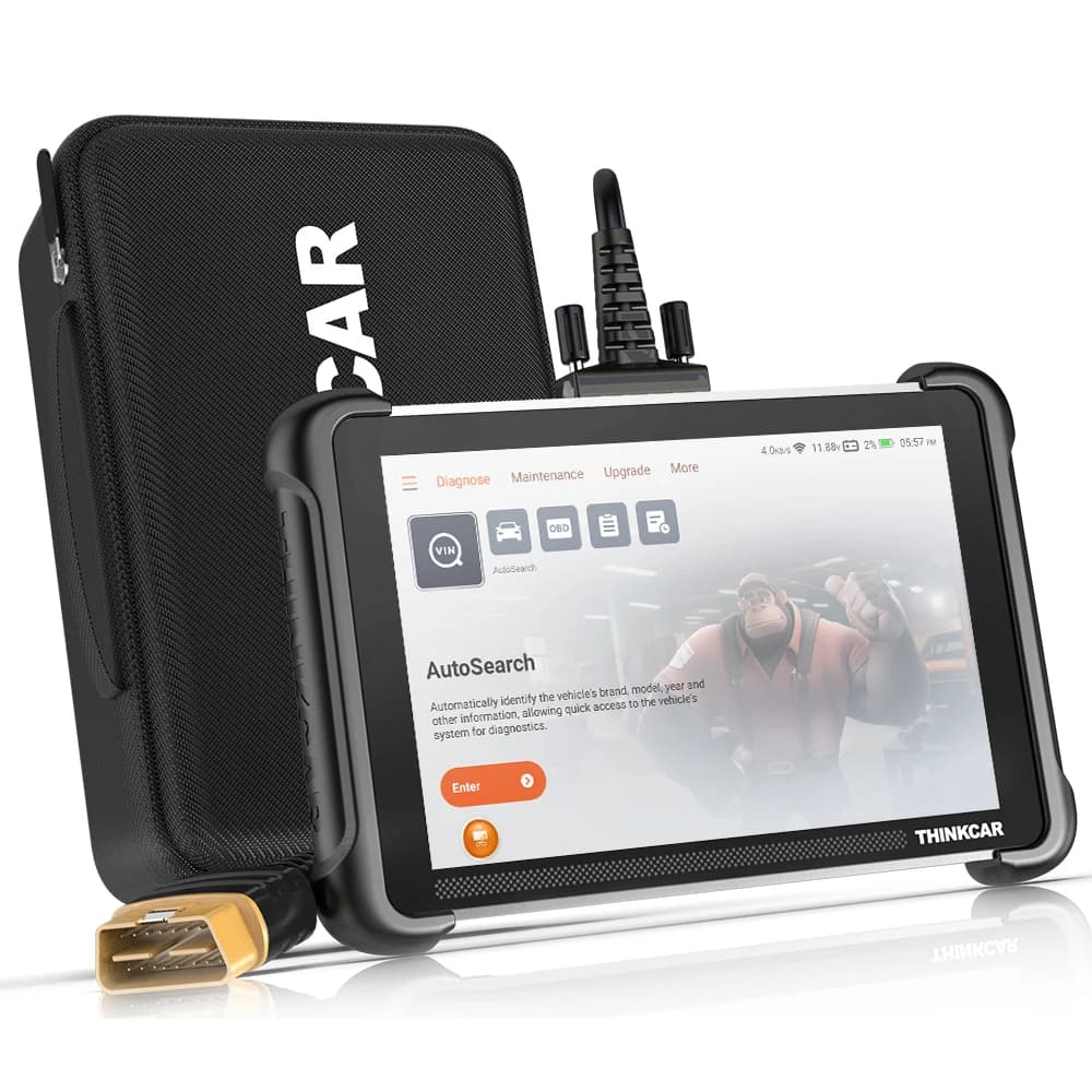THINKSCAN 689 Car Diagnostic Tools CANFD DOIP Bi-Obd2 Scanner Key Programing Bidirectional ECU Coding 34 Resets Life Free