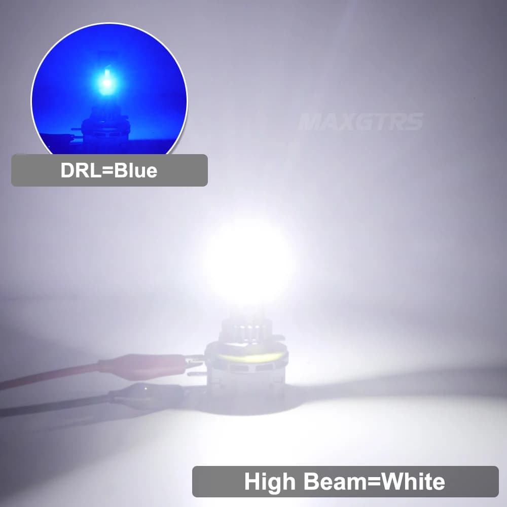 2x H15 LED Canbus Day Running Lights Car Headlight 30000Lm DRLs For Mazda/BMW/Mercedes GLK/A180/Audi Q7 A6 A3/Golf 6 7