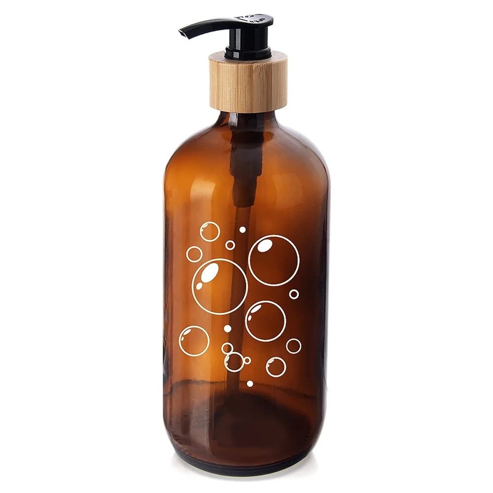 500 ml glass soap dispenser