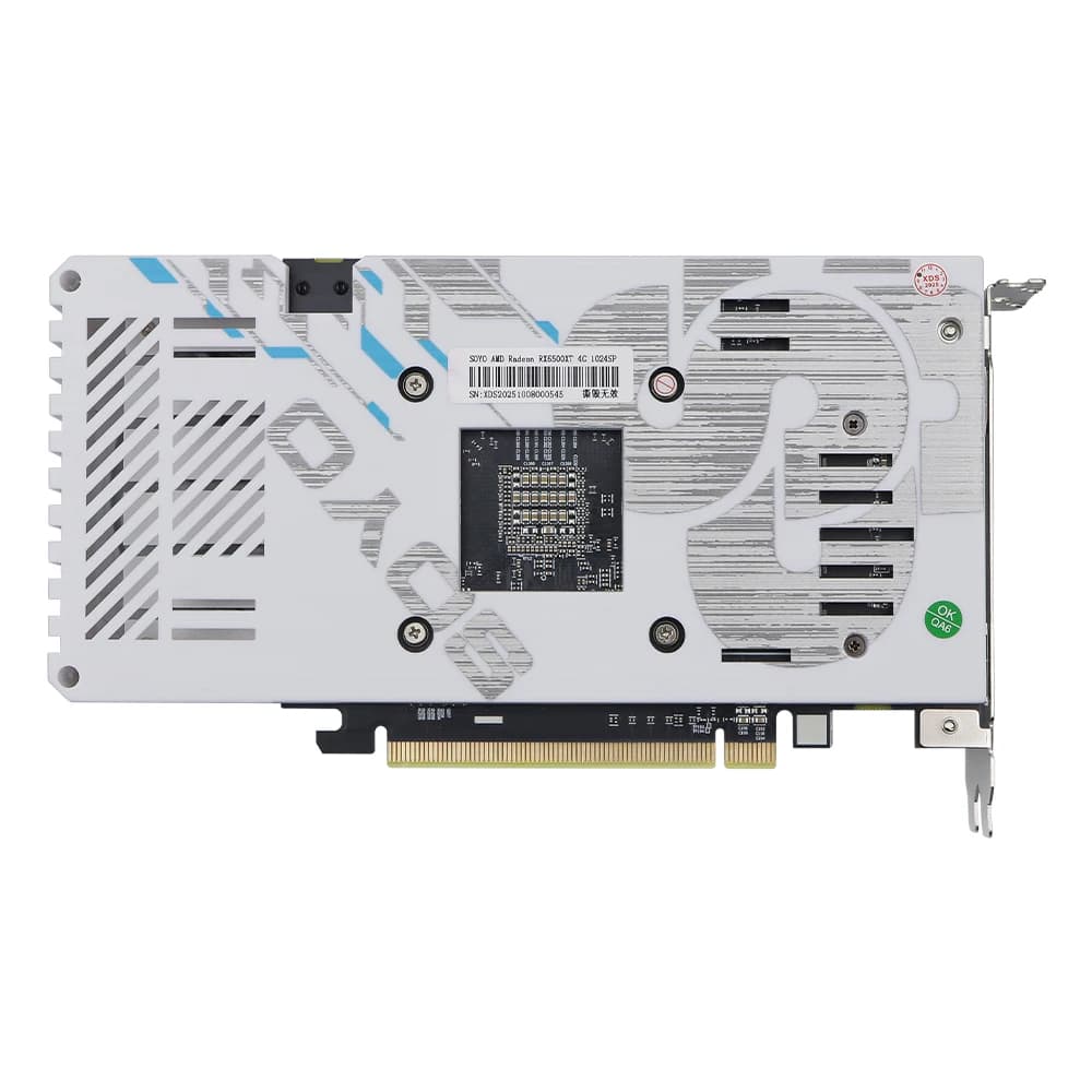 SOYO AMD Radeon RX6500XT 4GB Gaming Graphics Card GDDR6 Memory PCIEx16 4.0 for Desktop Computer Video Cards 6500XT