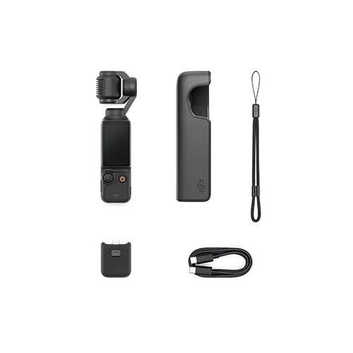 DJI Osmo Pocket 3 Camera 1'' CMOS 4K/120fps Video, 3-Axis Stabilization, 2" Rotatable Touchscreen, Small Video Camera