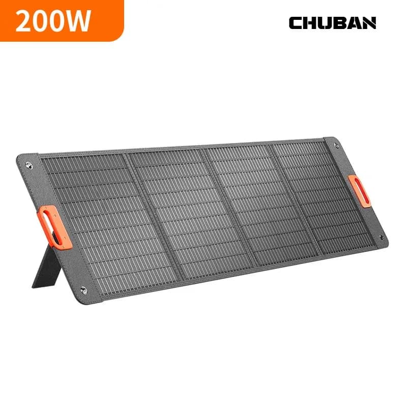 200W Foldable Solar Panel 400w 100w Portable for Outdoor Camping Power Generator Charging