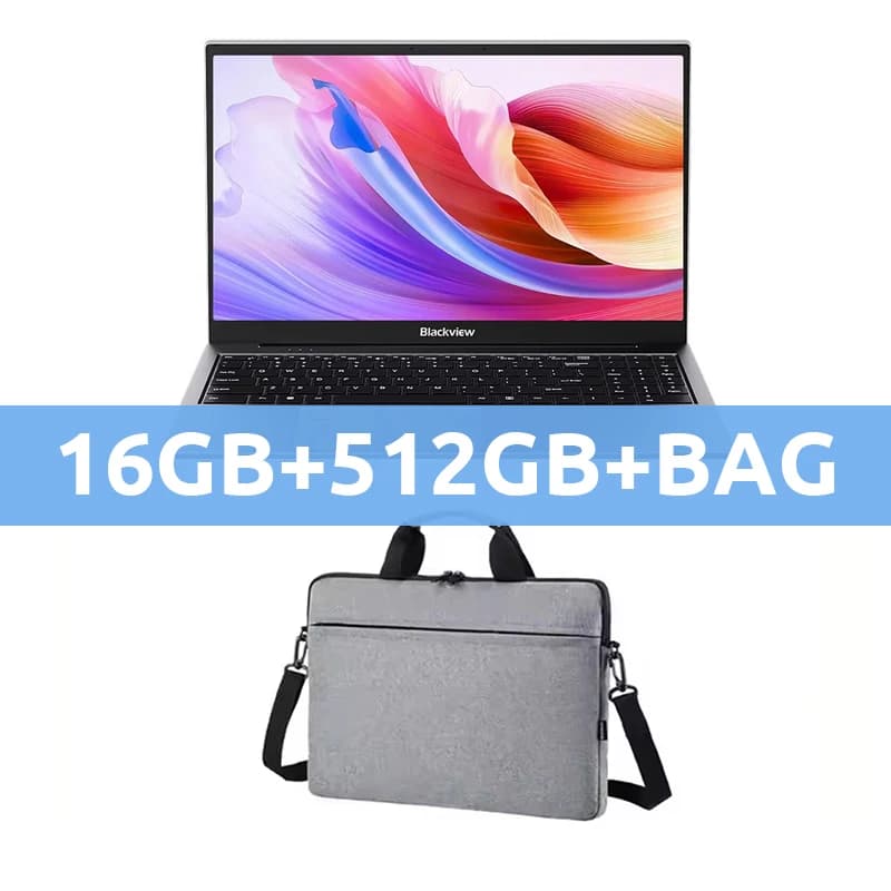 Blackview AceBook 8 Laptop 15.6"  Intel Processor N150 16GB RAM 512GB SSD + expansion up to 1TB Windows 11 Home 15.6"