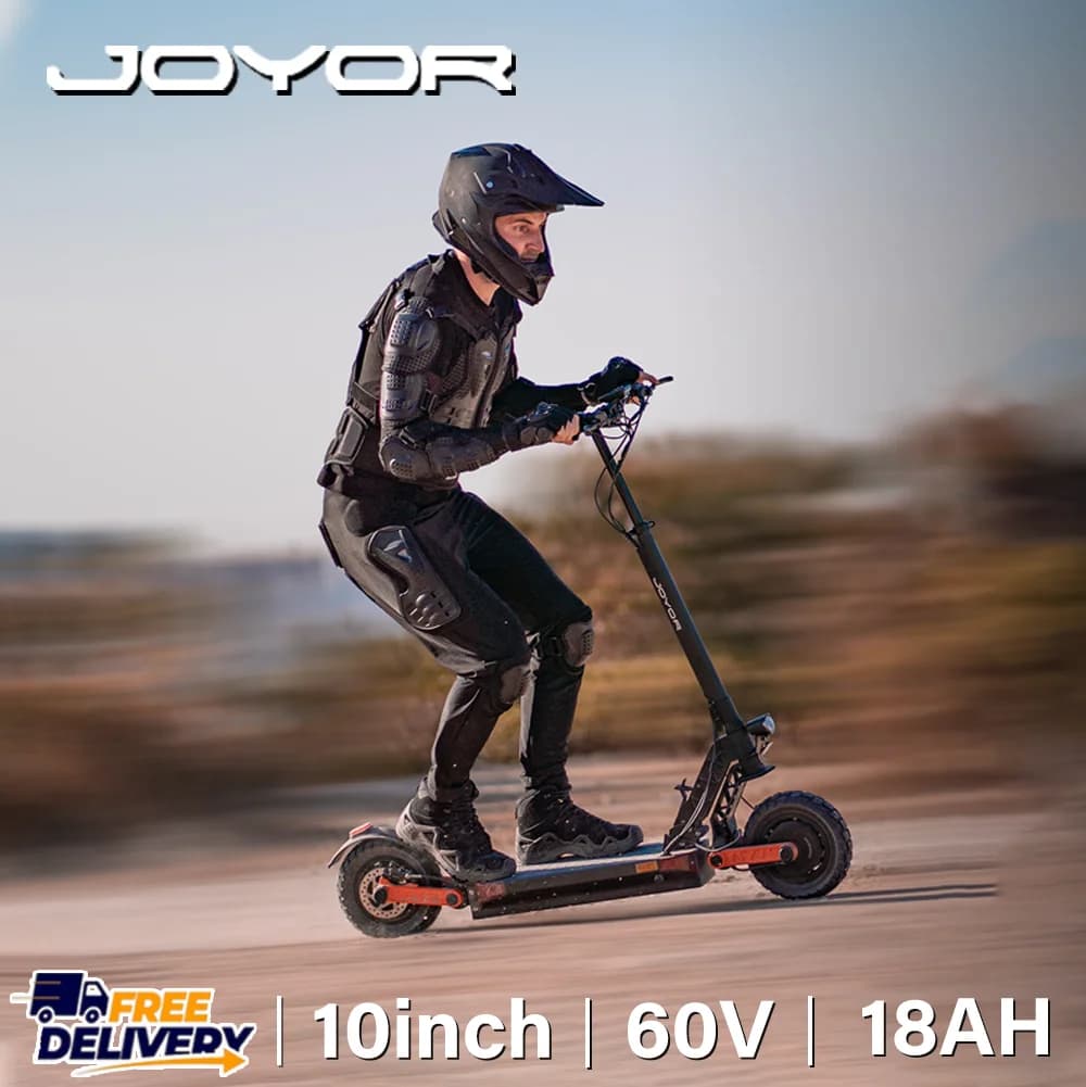 JOYOR S10-S-Z Electric Scooter 10 Inch Tire Adult Escooter 60V 18Ah Easy-commute version