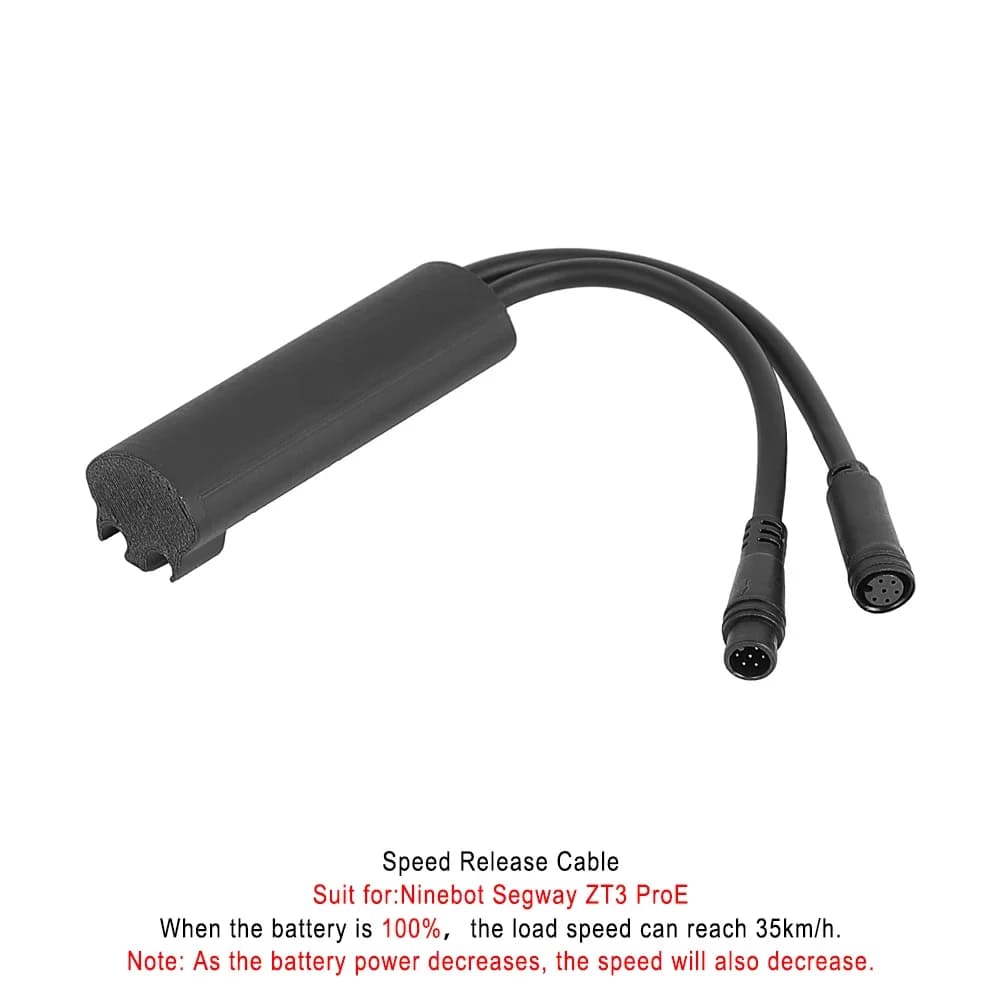 Unlocking Speed Cable for Ninebot ZT3 Pro E/D E-Scooter Customized Release Speed Limit Cable Speed Upgrade Max Speed 35km/h