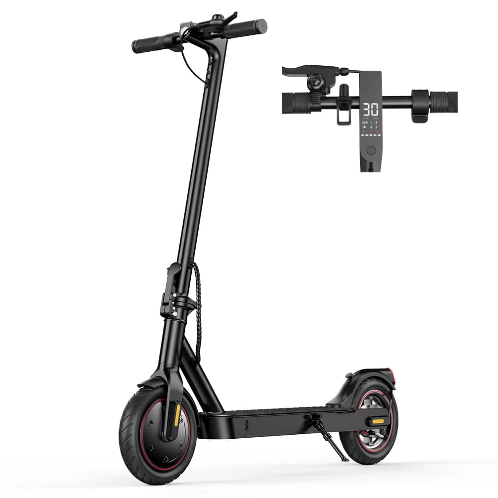 W3 Electric Scooter EU 8.5 Inch 350W Motor 36V Battery 24-34KM Range Rear Drive Pneumatic Tire Commuter Scooter Rear Hub Brake E Brake