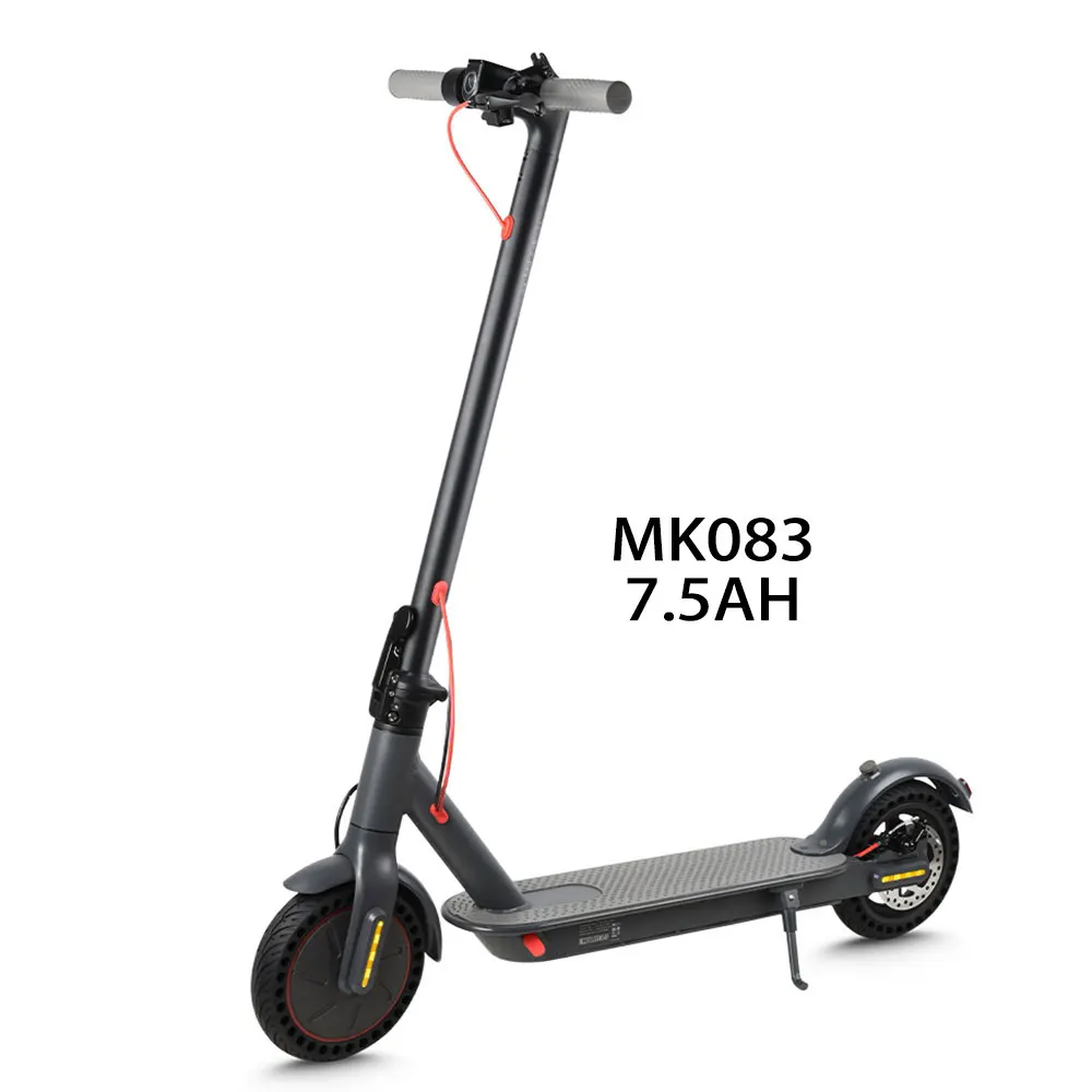 Adult Portable Electric Scooter 500W With Front & Rear Dual Shock Absorption Battery 10'' Foldable Wheels Lightweight Commuter