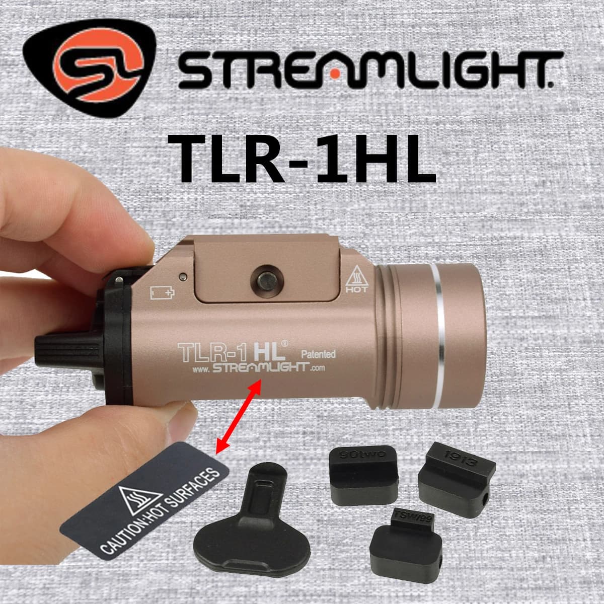 Streamlight TLR-1 TLR-1HL TLR-7 TLR Light Outdoor Airsoft Flashlight Fits G17 G19 P226 P229 SP2022 Defense Hanghing Torch