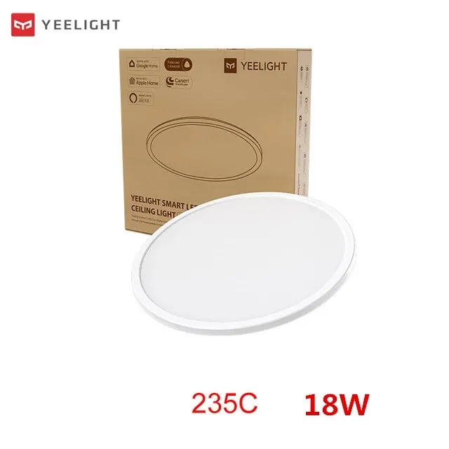 Global Version Yeelight Smart Ceiling Light RGB Wifi 18W/21W Dimmable 2700-6500K Ultra Slim Smart Voice Control Work with Mihome