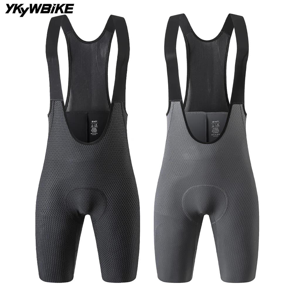 YKYWBIKE 2026 Cycling Bib Shorts Summer Men Seamless Bicycle Bibs Short Pants Japan Padding 7 Hours Riding Road Bike Bib Shorts