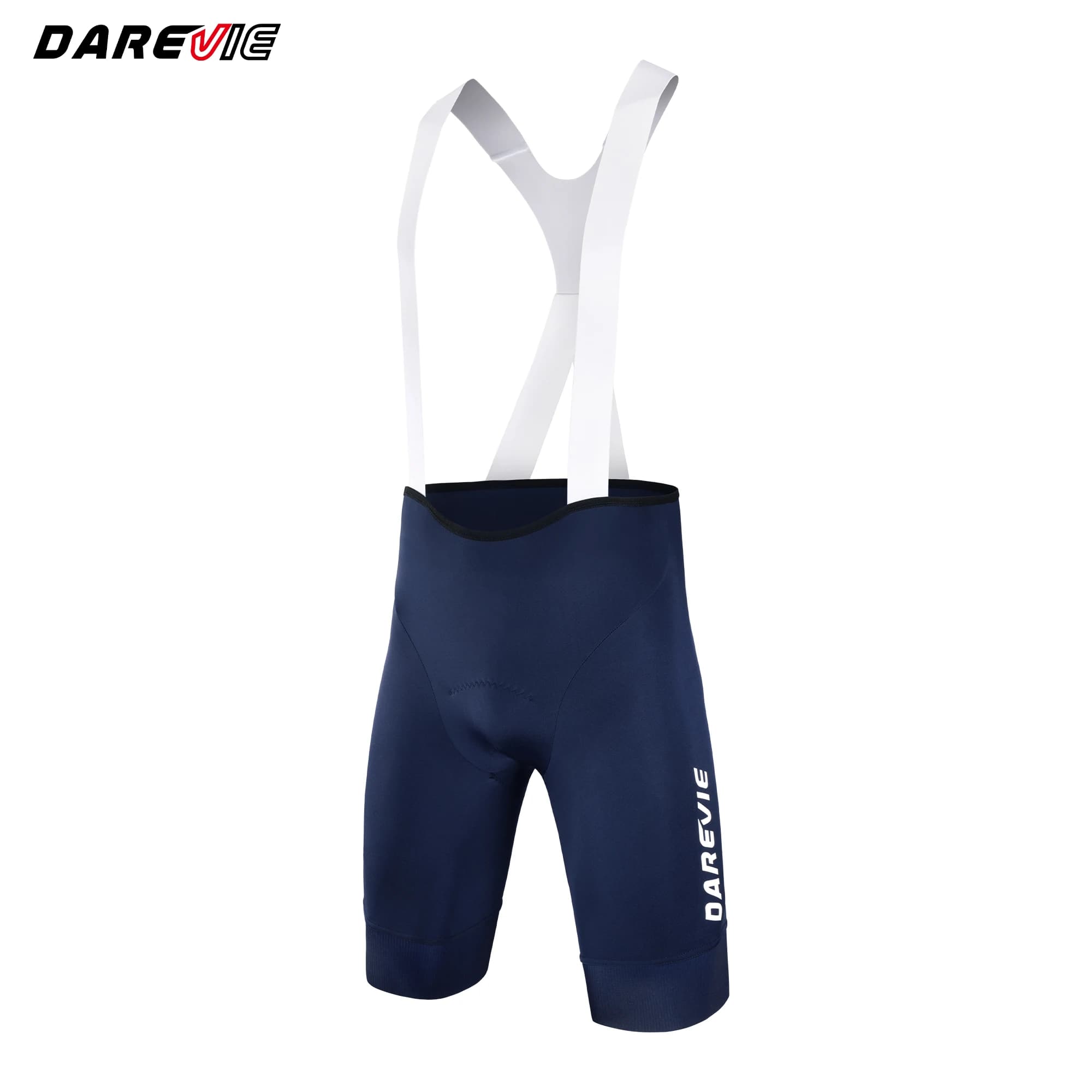 DAREVIE Bretelelle Men's Cycling Italy Elastic Interface® Pad Recycle PRO Level Bib Shorts 6.5CM Leg Gripper Cycling Bib Shorts