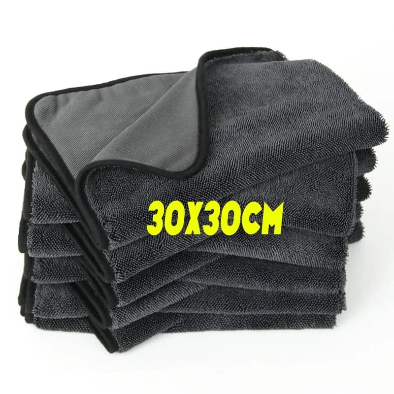 1/2pcs Professional Microfiber Towels Car Washing Towel Micro Fiber Auto Extra Soft Rag Fast Drying Cloth for Car Wash Accessory