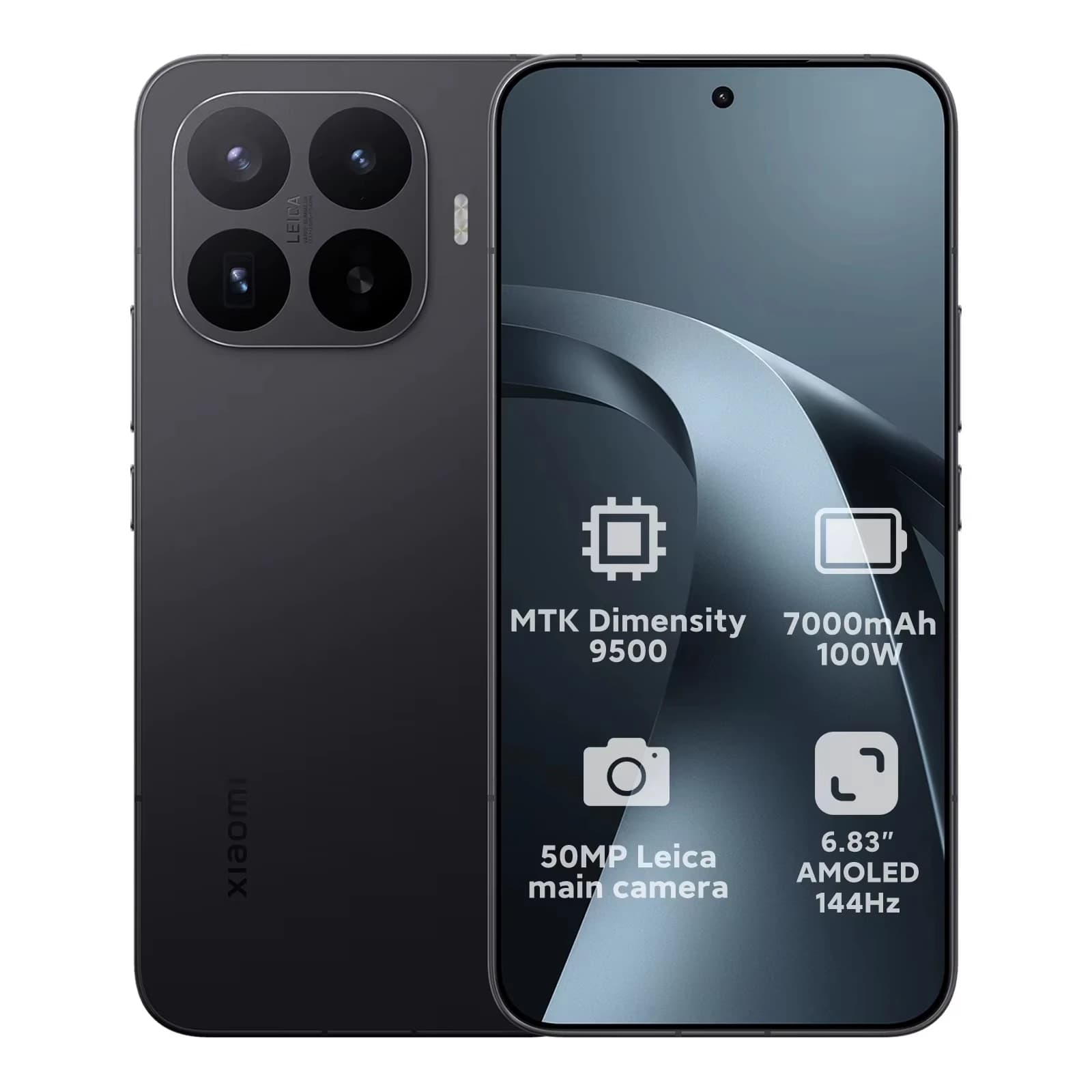 Xiaomi 17T PRO 5G smartphone with NFC processor MediaTek Dimensity 9500 battery 7000mAh fast charging 100W AMOLED 6.83 ''144Hz 50MP OIS camera