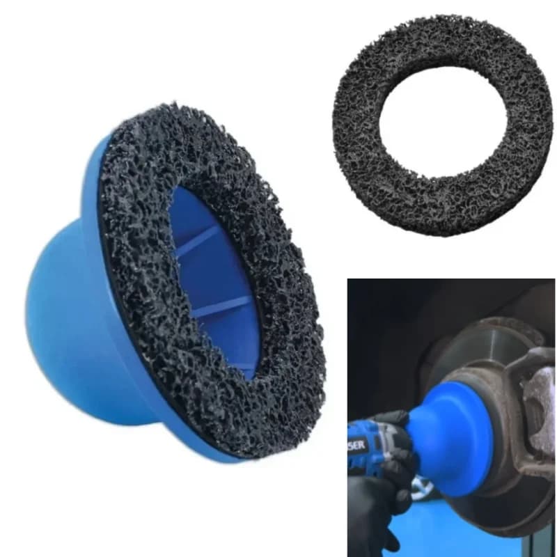 Wheel Hub Grinder Cleaning Rotor Wheel Hub Grinder Rust Grinding / Cleaning Rotor / Rim Surface 150mm for Cordless/ Air Drill