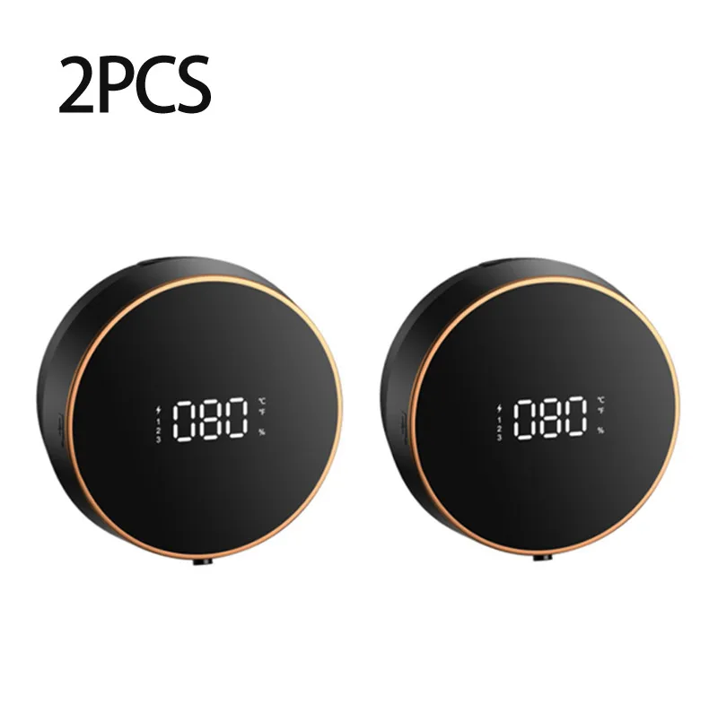300ML Wall-Mounted Intelligent Induction LED Display Round Automatic Soap Dispenser Touchless Infrared Hand Washing Machine