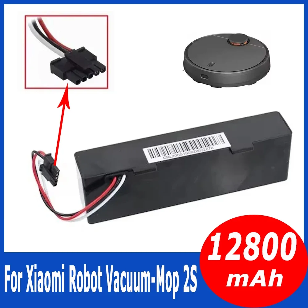 Original 14.4V 12800mAh STYTJ02YM Battery Compatible with Xiaomi Mijia LDS, Mi Robot Vacuum-Mop P/2S