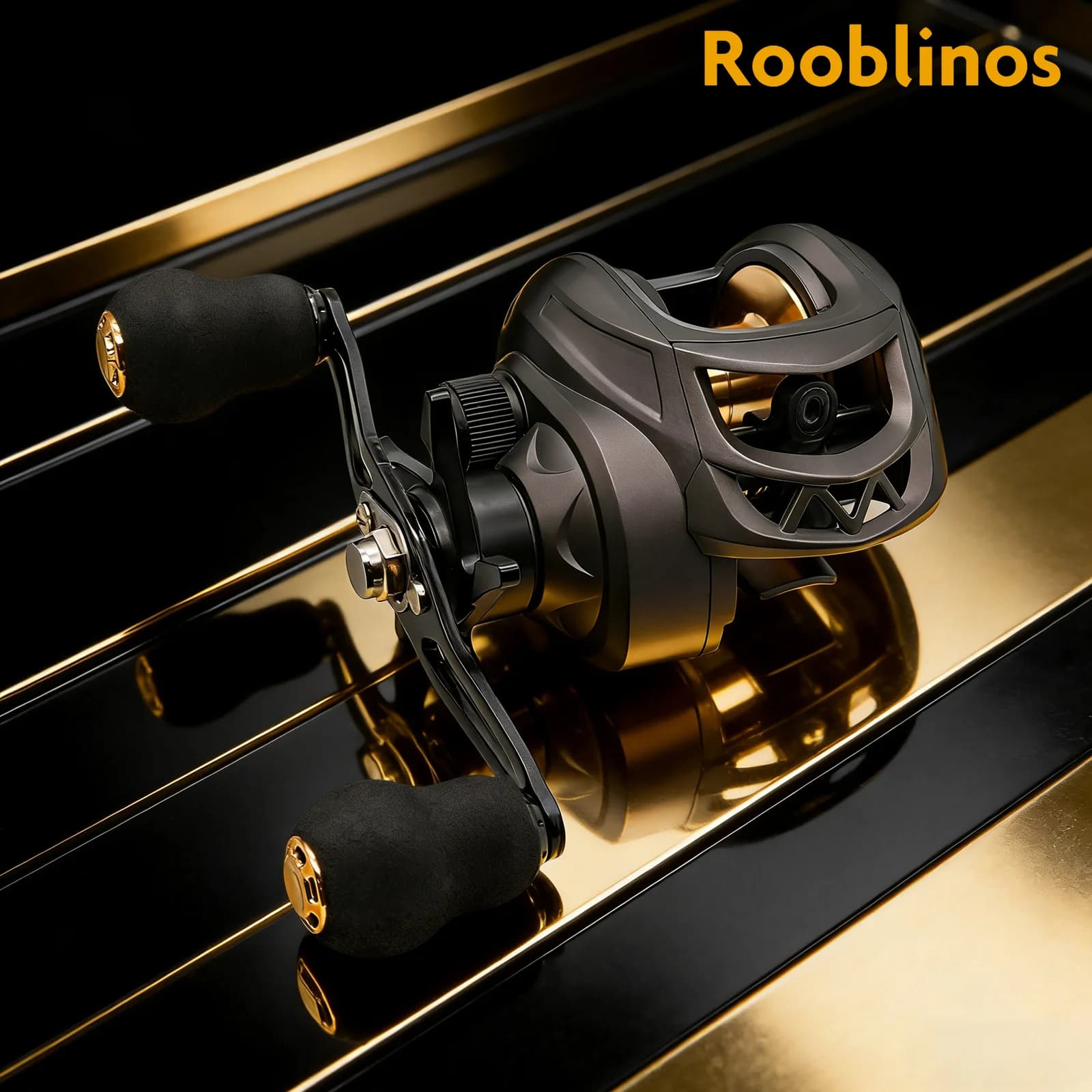 Rooblinos AK Fishing Reel Max Drag 8KG Gear Ratio 7.2:1 Metal Line Cup  Fishing Reel For Freshwater Saltwater baitcasting reel