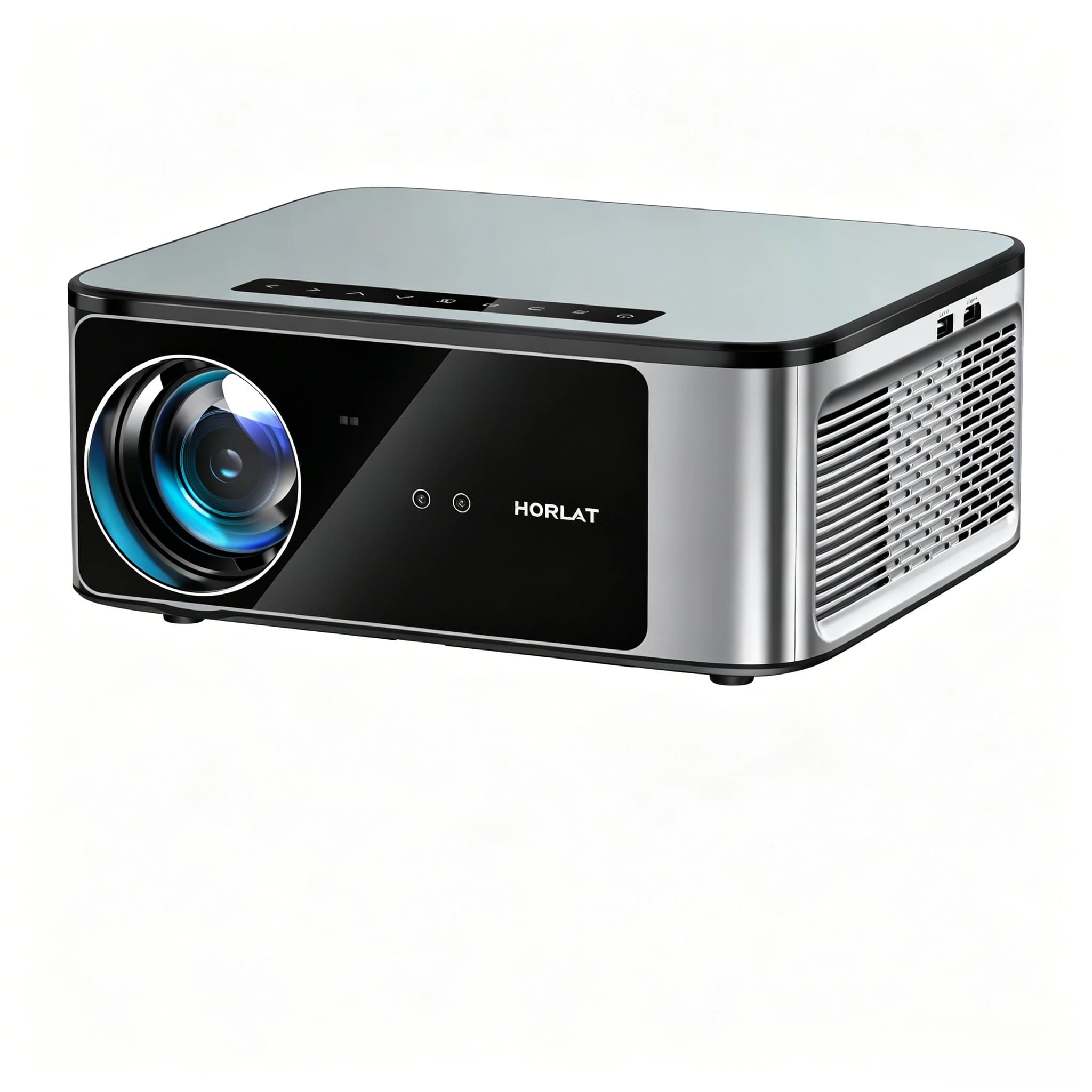 2026 HORLAT 45000 Lumens 4K Ultra HD Projector TOF Focus Android 14 WiFi 6 1080P Full HD Daylight Home Theater Movie Projector
