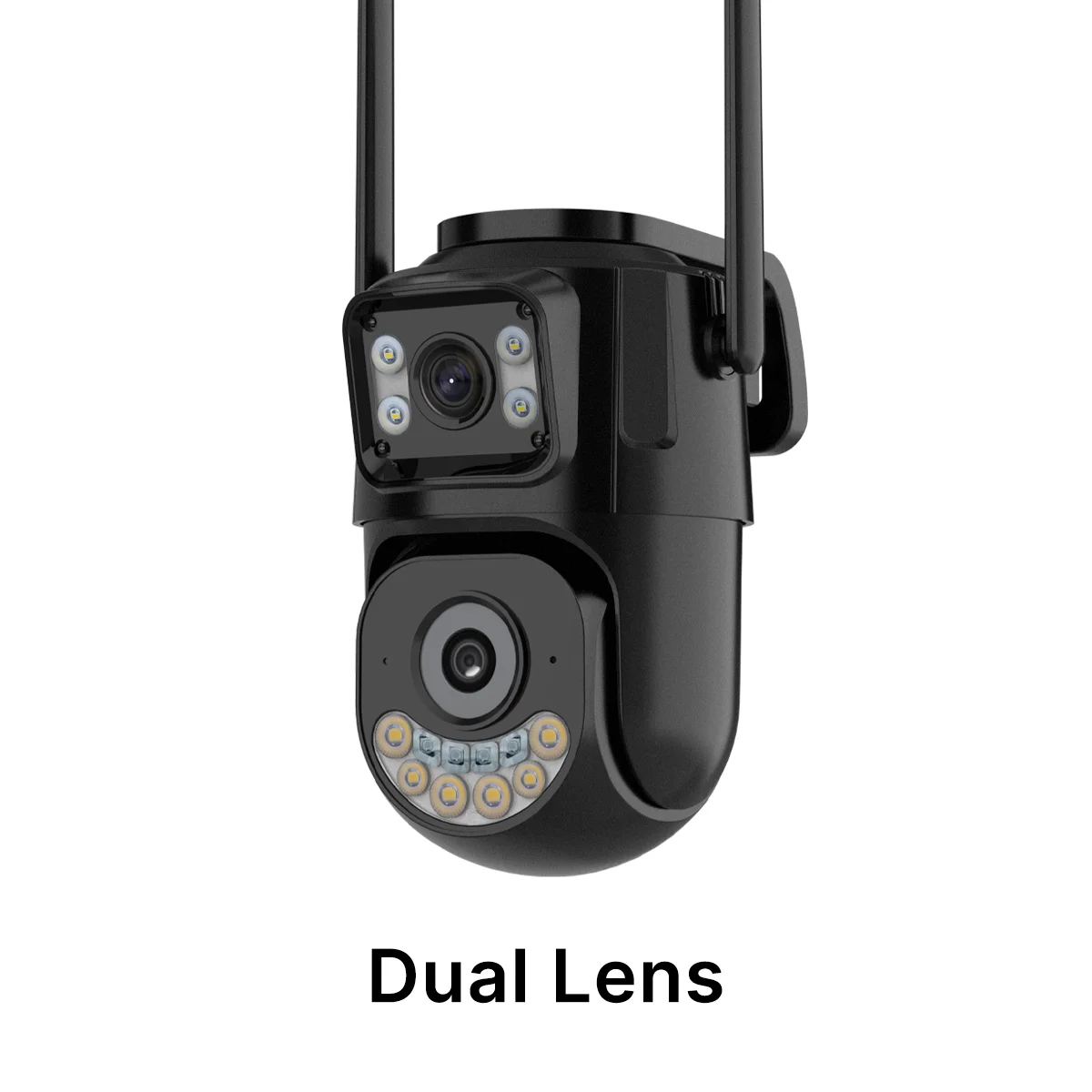 WONSDAR iCSee IP Camera Wifi Outdoor Screens Security PTZ Camera 24/7 Video Recording Auto Tracking Weatherproof Surveillance Cam