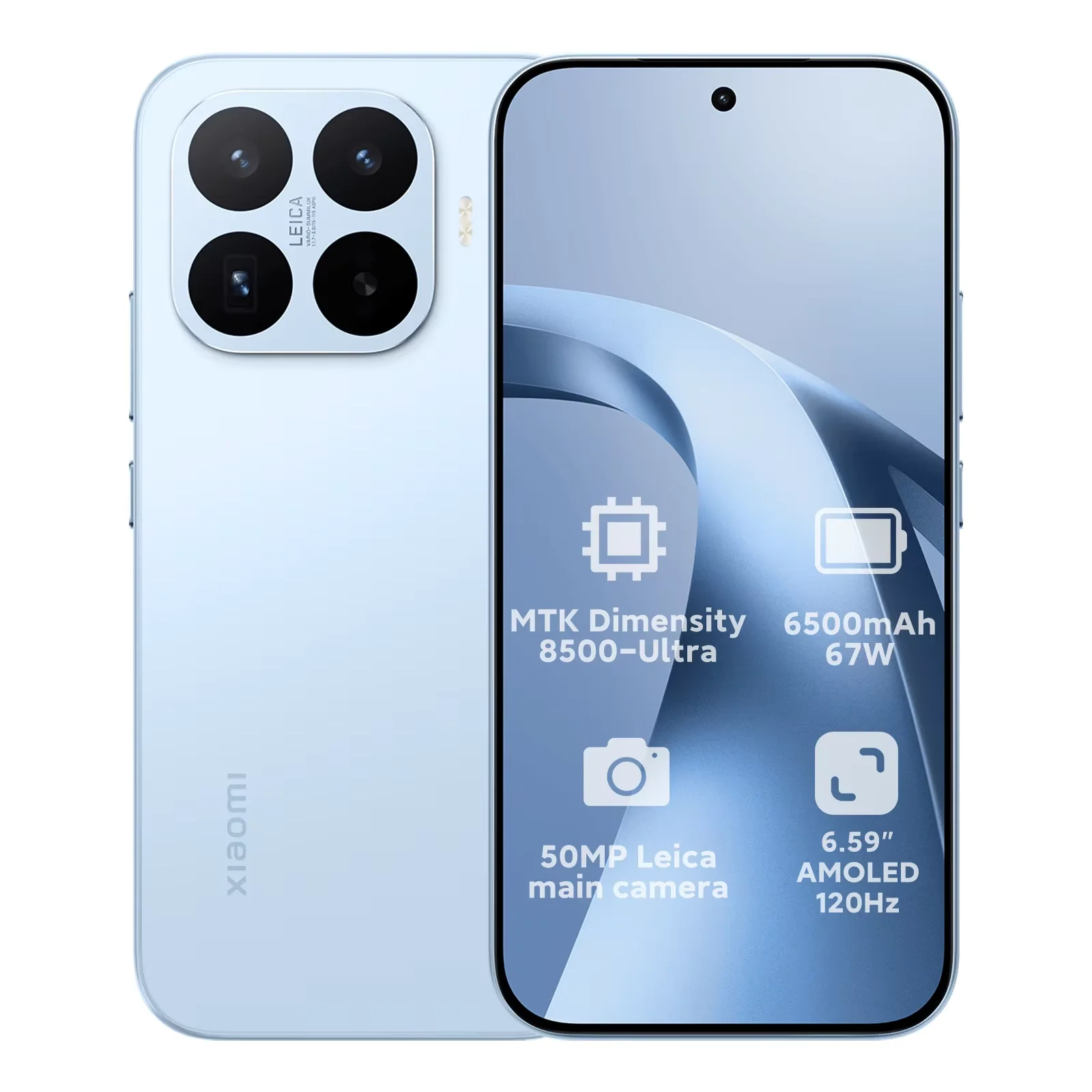 Global Version Xiaomi 17T Smartphone MediaTek Dimensity 8500-Ultra 6.59" 120Hz Eye-care Display 50MP Leica Camera 6500mAh 67W Xiaomi Cellphone