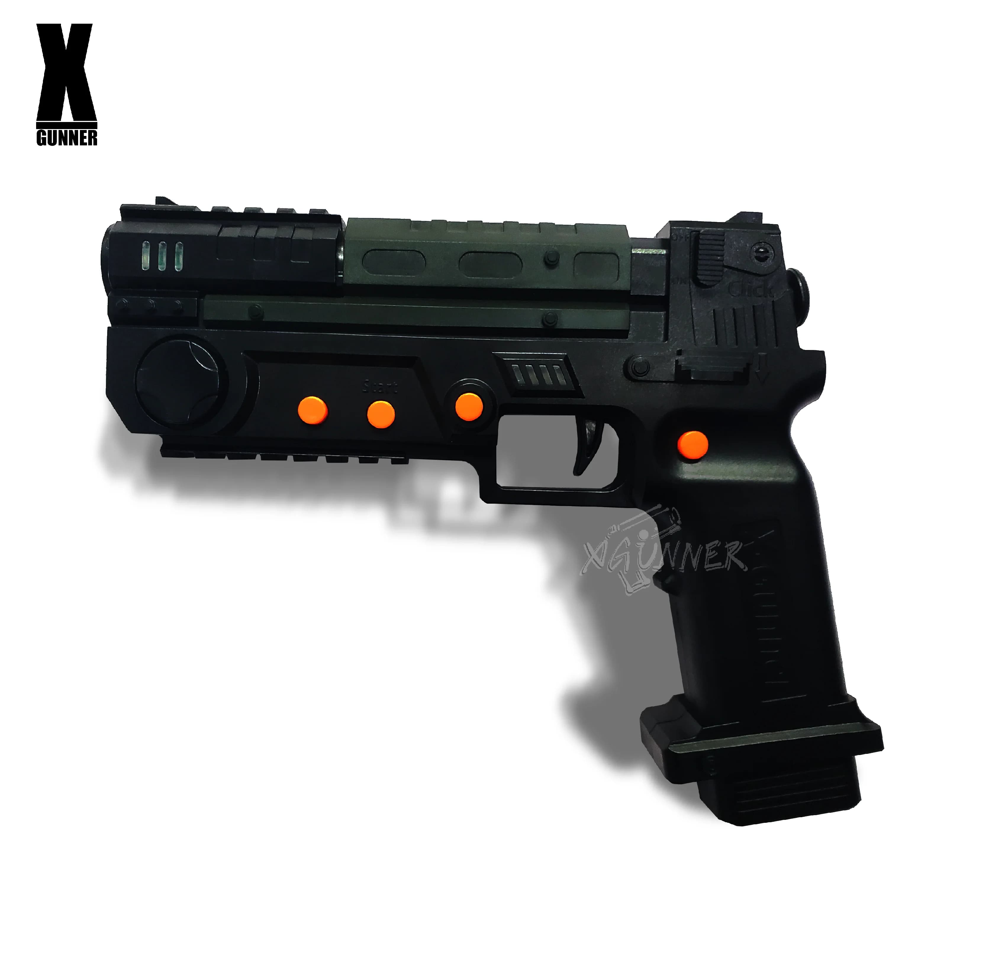 X-GUNNER XGUNNER 2.4G wireless gaming light gun，Somatosensory gun，Support multiple people to play together