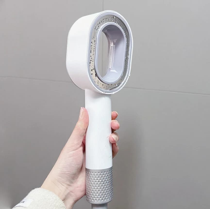 High Pressure Beauty Filter Handheld Shower Head Water Saving Rain Shower Sprayer Impurities Filtration Purification Filtered Water Bathroom Accessories