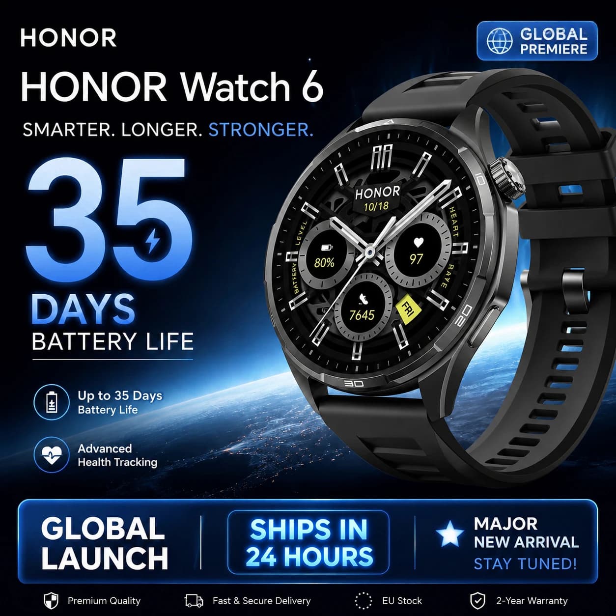 HONOR Watch 6 2026 new Smartwatch