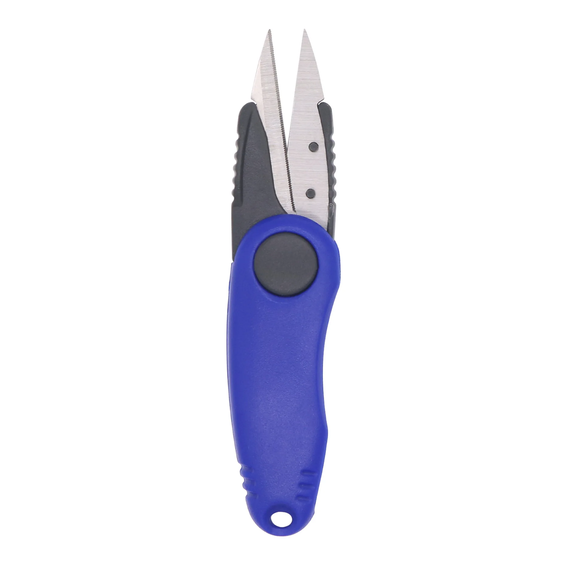 Stainless Steel Fish Scissors Folding Fishing Line Cut Clipper with Key Chain Fast Shrimp Shaped Fishing Quick Knot Tool Kit
