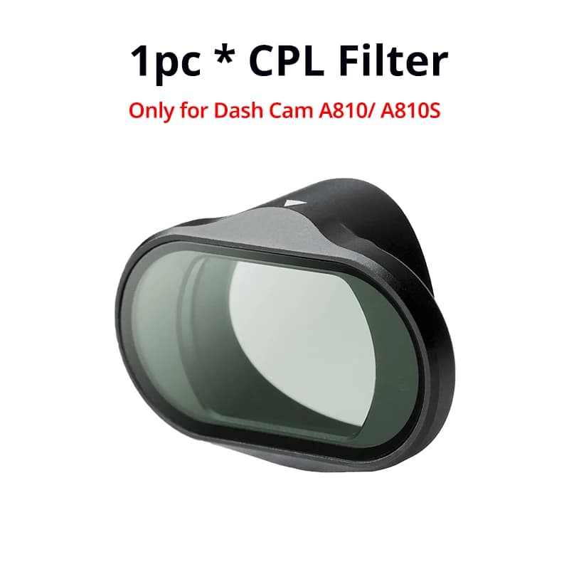 Original 70mai CPL Filter for 70mai A810 Lite/ A810S/ A810/ X800/ T800 Circular Polarizing Lens Filters Lens Cap