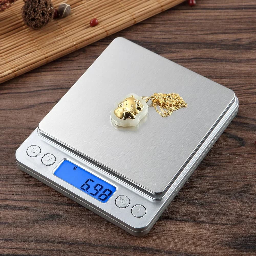 USB LCD Digital Jewelry 0.01g Mini Scale Smart Precision Electronic Pocket Portable Kitchen Food Scale Gram Weight Balance Scale