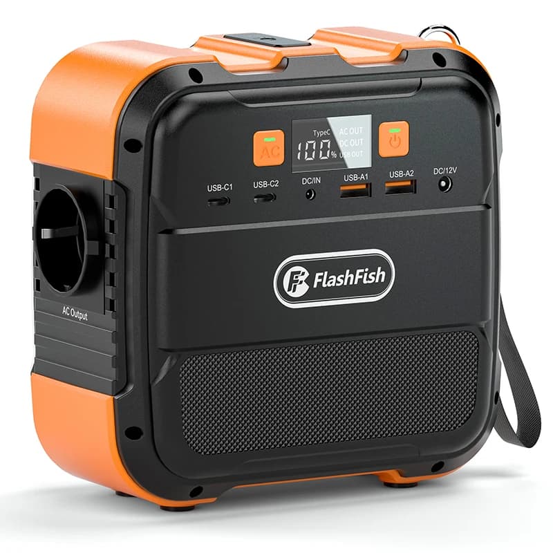 A101 Mini Portable Power Station 60W,Peak 240W 97.68Wh Rechargeable Battery Li-ion Solar Generator Power Bank Type-C