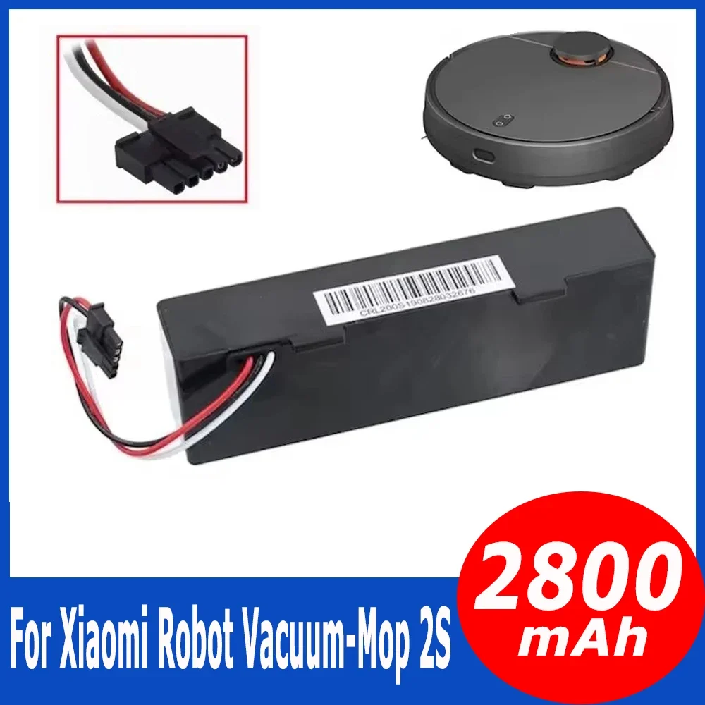 Original 14.4V 12800mAh STYTJ02YM Battery Compatible with Xiaomi Mijia LDS, Mi Robot Vacuum-Mop P/2S