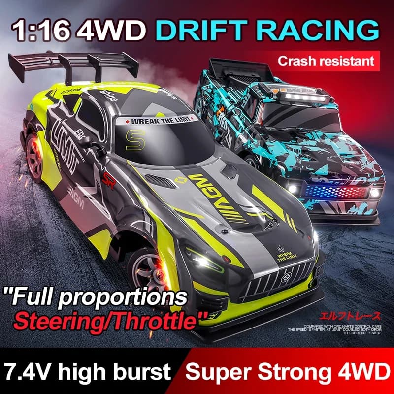 JJRC Remote Control Car, RC Toy Car, High-Power Motor, Strong Performance, Pickup Truck and Racing Car Designs. A Gift for Kids.