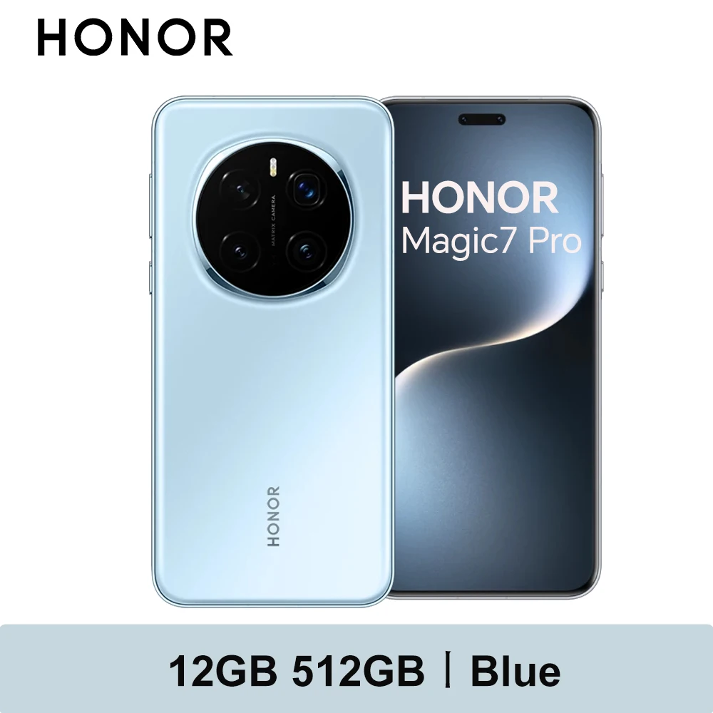 HONOR Magic7 Pro 5G Smartphone Snapdragon 8 Elite 6.8''120Hz LTPO Display 5270Mah 100W Charge Magic UI 9.0 Based on Android 15