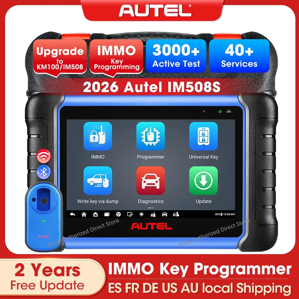 Autel MaxiIM IM508S OBD2 Automotive Scanner IMMO Key Programming Diagnostic Tools All-in-One Auto Key Programmer pk KM100 IM508